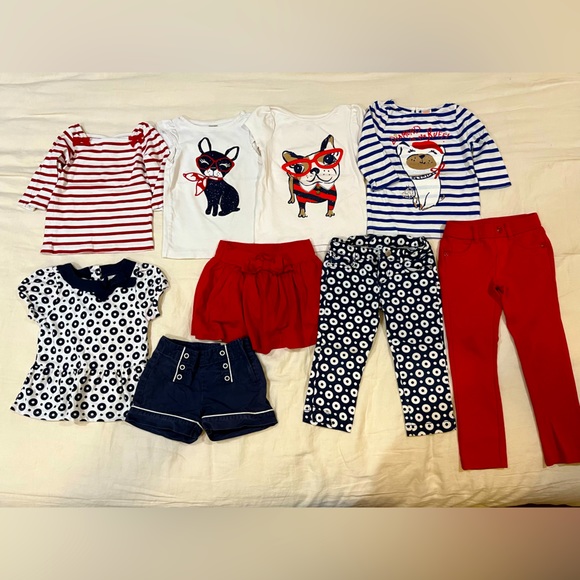 Gymboree Other - Gymboree size 4/4T : 9 piece BUNDLE of Mix and Match Outfits